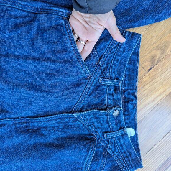 Womens Rocky mountain ROCKIES 28" High Rise Waist Western Yoke Bareback Jeans - Picture 6 of 8